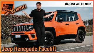 Jeep Renegade im Test 2024 Wir fahren das NEUE Facelift ab 30800€ Fahrbericht  Review  Hybrid [upl. by Debo]