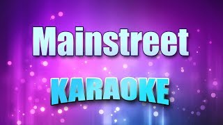 Seger Bob  Mainstreet Karaoke amp Lyrics [upl. by Nawuq]