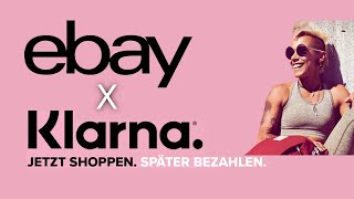 Neu Zahlungsmethode bei eBay mit Klarna bezahlen  Rechnung  Ratenkauf [upl. by Harley311]