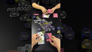 FINGER GAME  who win foryou poker pokerstars casinogames [upl. by Ellan]