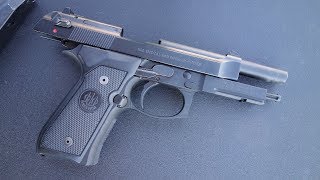 実弾射撃 ベレッタ M9A1 自動式拳銃 Beretta M9A1 Pistol Shooting [upl. by Eelah]