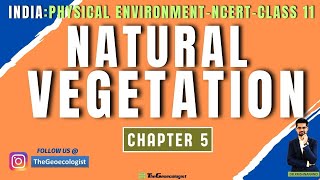 Natural Vegetation Chapter 5Class 11NCERTIndia Physical Environment [upl. by Acissey807]