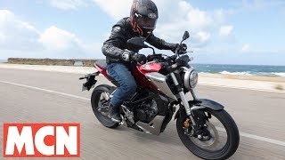 Honda CB125R  First Rides  Motorcyclenewscom [upl. by Bannasch]