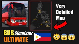 ULTIMATE Detailed Map Bus Simulator 🇵🇭 New Update [upl. by Claudianus]