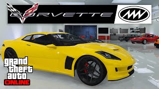 The Best Corvette Garage with RealLife Cars in GTA 5 Online [upl. by Oneil590]