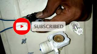 how to work water inlet valve  full automatic washing machine repair  how to work inlet valve [upl. by Nered]