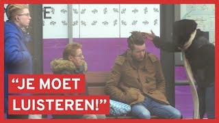 VRIENDIN MISHANDELT VRIEND OP STRAAT  BONDGENOTEN [upl. by Romy]