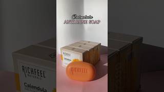 Richfeel Naturals Calendula Anti Acne soap 🤍 [upl. by Aenahs618]