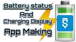 SketchwareCreate an app like Battery Doctor [upl. by Atsedom737]