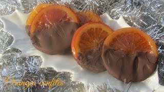 Recette des oranges confites maison [upl. by Aihgn344]