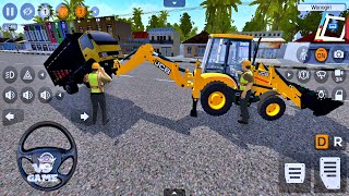 New Bulldozer JCB Driving  Best Bus Simulator Game  Bus Simulator Indonesia Android Gameplay [upl. by Ahtabat89]