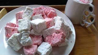 Homemade Marshmallows  Marshmallow Recipe  Christmas Recipes [upl. by Deloris896]