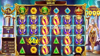 GATES OF OLYMPUS 1000 HIT 34X MULTIPLIER GOOD TUMBLE WIN BONUS BUY ONLINE CASINO ONLINE SLOT [upl. by Sasnak]