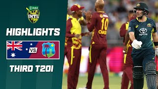 Australia v West Indies 202324  Third T20I [upl. by Suckow]