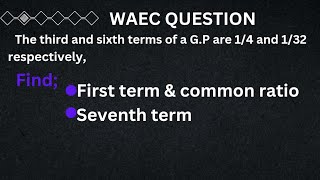 solve waec mathematics Questions with me NOT YOUR REGULAR MATH TEACHER [upl. by Dail]