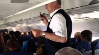 Capital chapel choir on airplane [upl. by Kancler18]