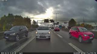 Dashcam Sweden SweWest45 2024 22 [upl. by Dilly]