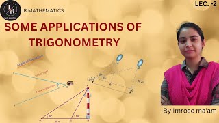 Application of trigonometry  Lec2 math tgt ssc bpsc [upl. by Tilden]