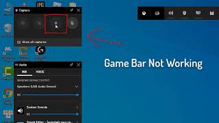 How To Fix Game Bar Not Working in Windows 10 [upl. by Charbonneau308]