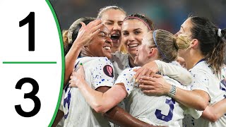 Canada vs USA 22 13 Pens Highlights amp Goals  SemiFinal Womens Gold Cup 2024 [upl. by Hughie]