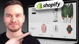 Shopify Website Design Tutorial 2024  Step by Step [upl. by Wixted]