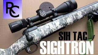 SIGHTRON SIH TAC 412X40 AO SCOPE REVIEW [upl. by Ecilahc]