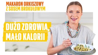 BROKUŁOWE SZALEŃSTWO czyli MAKARON orkiszowy z sosem brokułowym [upl. by Finbar]