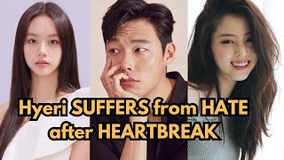 Netizens REACTING to HATE COMMENTS towards Hyeri from Ryu Jun Yeol Fans [upl. by Neroled587]