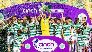 After the Whistle  Watch all the Celebrations as Celtic lift the Scottish Premiership Trophy🏆 [upl. by Koziara352]