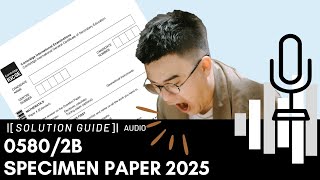 058002BSP25 Paper Review Specimen Paper 2 For Examination From Year 2025 Onwards [upl. by Clarence995]