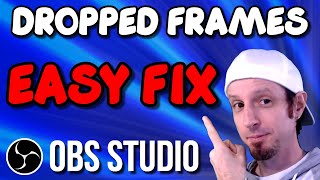 How to Fix Lag and Dropped Frames  OBS Studio 2023 [upl. by Islek]