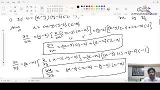 Partial Derivative problem 01 [upl. by Stagg]