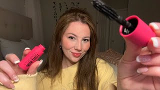 ASMR Bestie Does Your Makeup And Hair At Our Sleepover 🎀💓 personal attention [upl. by Magee]