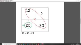 Utiliser le produit en croix proportionnalité [upl. by Llenwahs]