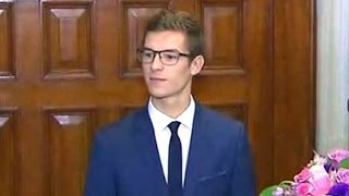 19yearold swornin as Ontarios youngestever MPP [upl. by Hogan]