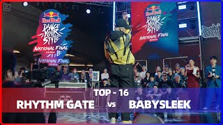 RHYTHM GATE vs BABYSLEEK｜TOP16  Red Bull Dance Your Style 2024 Korea｜LBPIX [upl. by Thorndike229]