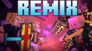 quotDragonhearted Remixquot MINECRAFT SONG [upl. by Hsirrehc823]