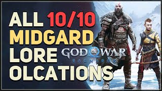 All Midgard Lore Locations God of War Ragnarok [upl. by Irami799]