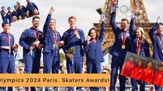 Olympics 2024 Paris 2022 Olympic US figure skating team finally received its gold medals [upl. by Rollie]