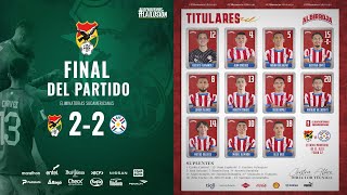 BOLIVIA VS PARAGUAY  JORNADA 12 DE LAS ELIMINATORIAS DEL MUNDIAL 2026 [upl. by Britni]