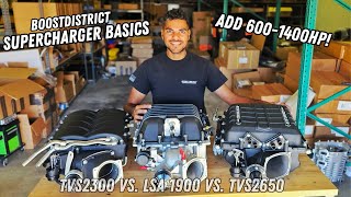 Which LS supercharger is right for you BoostDistrict shows you [upl. by Rossuck441]