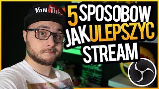 5 SPOSOBÓW JAK ULEPSZYĆ STREAM 🎬 overlay  licznik  animacje  czat 🎬 [upl. by Crofton]