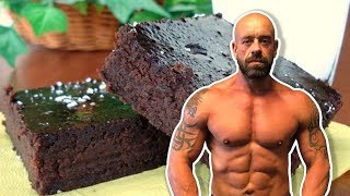 Super Fast Choc Black Bean Brownies  High Protein Vegan [upl. by Karine]