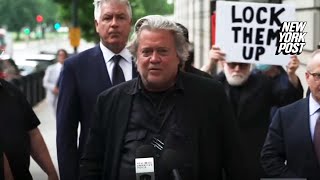 Trump ally Steve Bannon ordered to report to prison by July 1 [upl. by Ruthann]