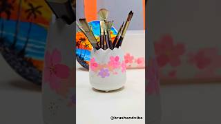 Unboxing Cherry Blossom Brush Holder 🌸 Art Setup 🌸🖌️ cherryblossom brushholder artset [upl. by Eugine]