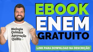 EBOOK ENEM Gratuito  Volume 2  Bioquímica  360 Questões com vídeos comentando o conteúdo [upl. by Yelehsa]