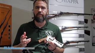 SHOT Show 2020  Chiappa Firearms Rhino Airsoft and Airgun Revolver [upl. by Ainotna]