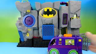 Rescue Squad Lightning McQueen Mater and Red save Batman amp Batcave [upl. by Irish]