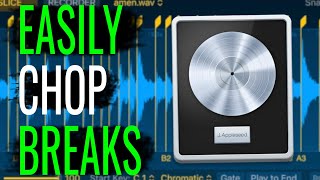 How EASILY to chop Breaks amp Samples  Logic Pro X Quick Sampler Tutorial [upl. by Anwad776]