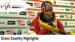 Press conference highlights skiathlon ladies Rybinsk [upl. by Learsi]